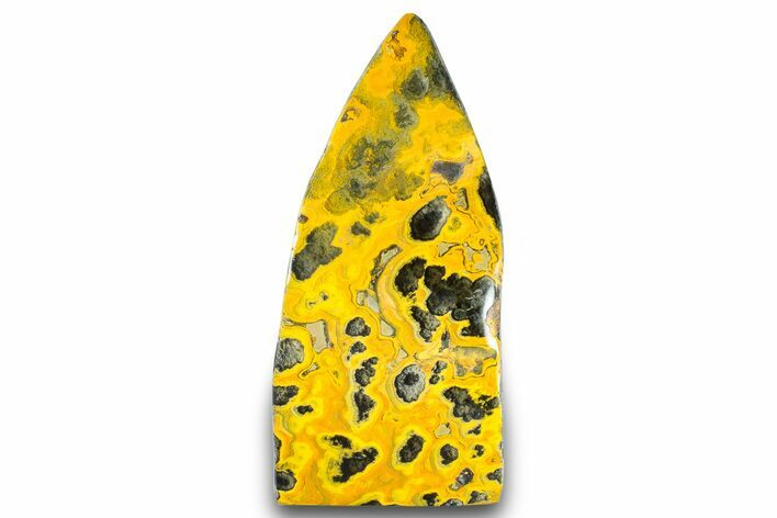 Very Vibrant, Free-Standing Polished Bumblebee Jasper #284198